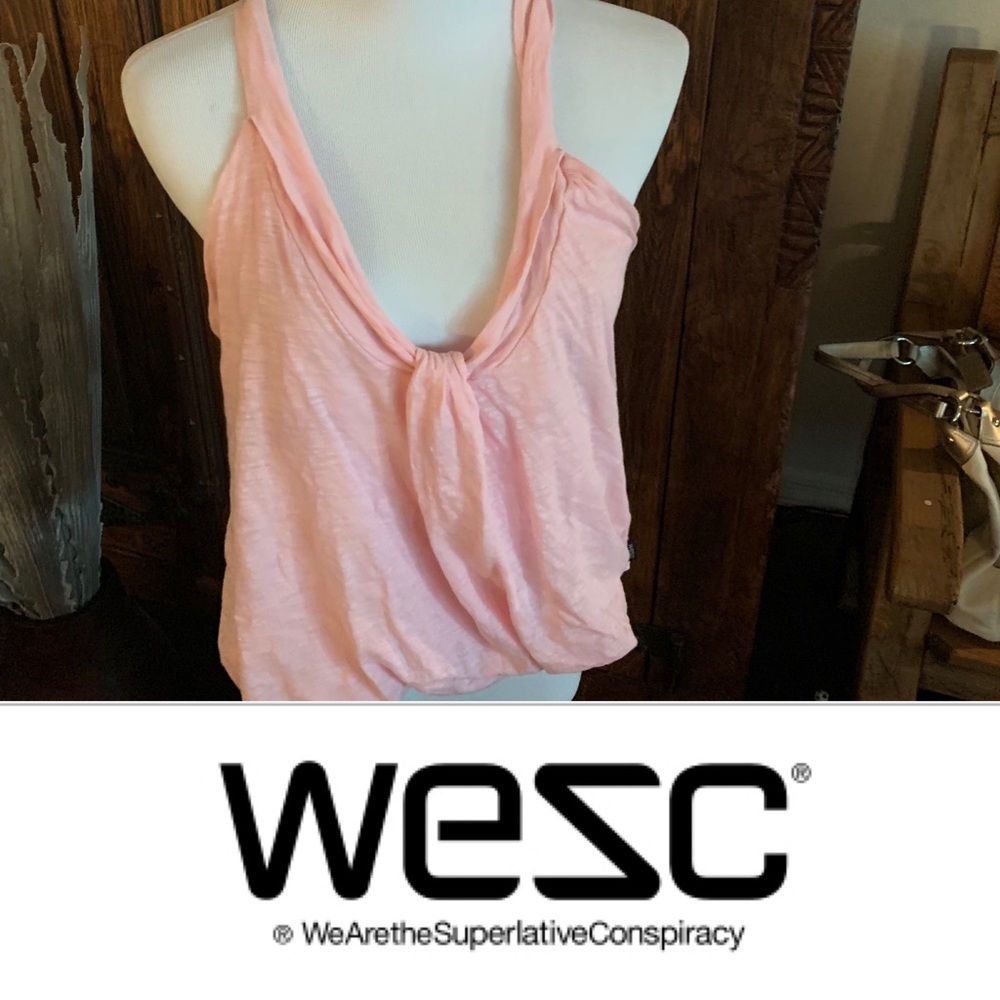 Wesc bubble tank, pale pink-
